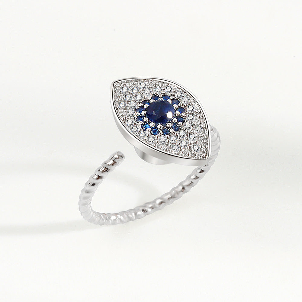 Wholesale Zircon Rotary Stone Copper Rings